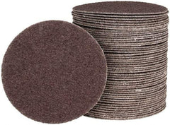 Tru-Maxx - 3" Diam, 60 Grit Aluminum Oxide Adhesive PSA Disc - Medium Grade, X Weighted Cloth Backing, For Right Angle/Vertical Shaft Portable Grinders - Americas Industrial Supply