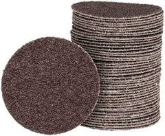 Tru-Maxx - 3" Diam, 36 Grit Aluminum Oxide Adhesive PSA Disc - Very Coarse Grade, X Weighted Cloth Backing, For Right Angle/Vertical Shaft Portable Grinders - Americas Industrial Supply