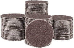 Tru-Maxx - 2" Diam, 36 Grit Aluminum Oxide Adhesive PSA Disc - Very Coarse Grade, X Weighted Cloth Backing, For Right Angle/Vertical Shaft Portable Grinders - Americas Industrial Supply