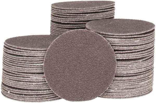 Tru-Maxx - 2" Diam, 100 Grit Aluminum Oxide Adhesive PSA Disc - Fine Grade, X Weighted Cloth Backing, For Right Angle/Vertical Shaft Portable Grinders - Americas Industrial Supply