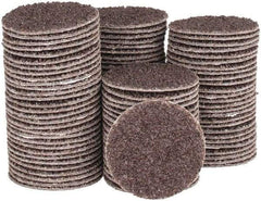 Tru-Maxx - 1-1/2" Diam, 36 Grit Aluminum Oxide Adhesive PSA Disc - Very Coarse Grade, X Weighted Cloth Backing, For Right Angle/Vertical Shaft Portable Grinders - Americas Industrial Supply
