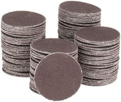 Tru-Maxx - 1" Diam, 320 Grit Aluminum Oxide Adhesive PSA Disc - Extra Fine Grade, X Weighted Cloth Backing, For Right Angle/Vertical Shaft Portable Grinders - Americas Industrial Supply