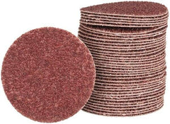 Tru-Maxx - 3" Diam, 24 Grit Aluminum Oxide Adhesive PSA Disc - Very Coarse Grade, X Weighted Cloth Backing, For Right Angle/Vertical Shaft Portable Grinders - Americas Industrial Supply