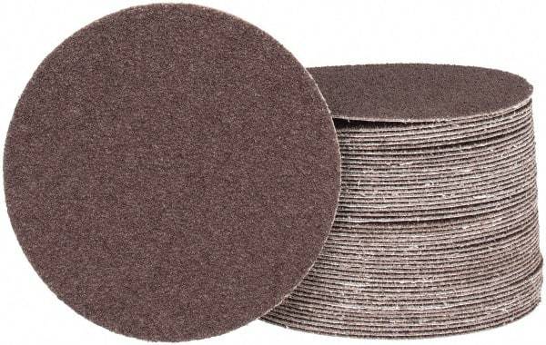 Tru-Maxx - 5" Diam, 40 Grit Aluminum Oxide Adhesive PSA Disc - Coarse Grade, X Weighted Cloth Backing, For Dual-Action/Orbital Sanders, Right Angle/Vertical Shaft Portable Grinders - Americas Industrial Supply