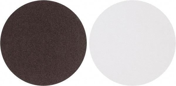 Tru-Maxx - 8" Diam, 60 Grit Aluminum Oxide Adhesive PSA Disc - Medium Grade, X Weighted Cloth Backing, For Right Angle/Vertical Shaft Portable Grinders - Americas Industrial Supply