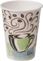 Dixie - Hot Cups, Paper, 8 oz, 1000/Carton - Coffee Dreams Design - Americas Industrial Supply