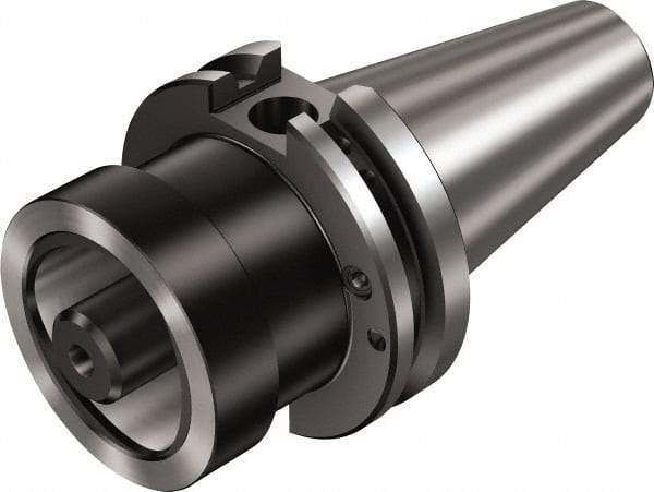 Sandvik Coromant - C5 System Size, CAT40 Taper, Modular Tool Holding System Adapter - 50mm Projection, 50mm Body Diam, 118.4mm OAL, Through Coolant - Exact Industrial Supply
