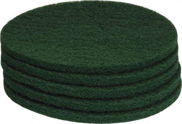 PRO-SOURCE - Stripping Pad - 19" Machine, Green Pad, Polyester - Americas Industrial Supply