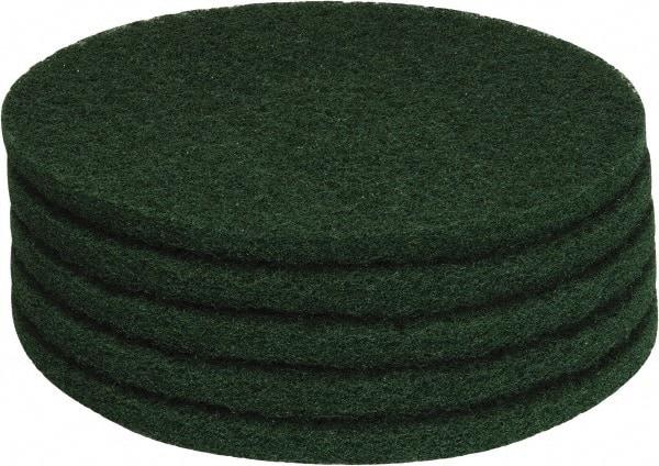 PRO-SOURCE - Stripping Pad - 17" Machine, Green Pad, Polyester - Americas Industrial Supply