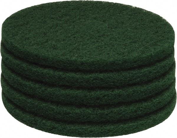 PRO-SOURCE - Stripping Pad - 15" Machine, Green Pad, Polyester - Americas Industrial Supply