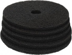 PRO-SOURCE - Stripping Pad - 20" Machine, Black Pad, Polyester - Americas Industrial Supply