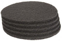 PRO-SOURCE - Stripping Pad - 19" Machine, Black Pad, Polyester - Americas Industrial Supply