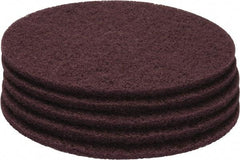 PRO-SOURCE - Stripping Pad - 20" Machine, Maroon Pad, Polyester - Americas Industrial Supply