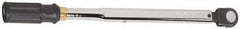 Sturtevant Richmont - 3/4" Drive, 100 to 600 Ft/Lb, Micrometer Torque Wrench - 5 Ft/Lb Graduation, 38-15/16" OAL - Americas Industrial Supply
