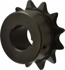 Browning - 12 Teeth, 1/2" Chain Pitch, Chain Size 41, Finished Bore Sprocket - 3/4" Bore Diam, 2.089" Pitch Diam, 2.17" Outside Diam - Americas Industrial Supply