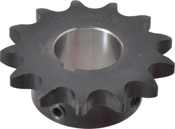 Browning - 13 Teeth, 5/8" Chain Pitch, Chain Size 50, Finished Bore Sprocket - 1-1/8" Bore Diam, 2.612" Pitch Diam, 2.91" Outside Diam - Americas Industrial Supply