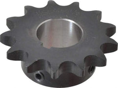 Browning - 13 Teeth, 5/8" Chain Pitch, Chain Size 50, Finished Bore Sprocket - 1-1/8" Bore Diam, 2.612" Pitch Diam, 2.91" Outside Diam - Americas Industrial Supply