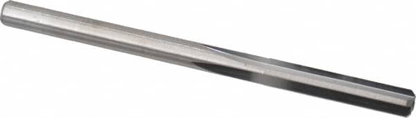 Chucking Reamer: 0.198″ Dia, 3″ OAL, 1″ Flute Length, Straight Shank, Solid Carbide 4 Flute, RH