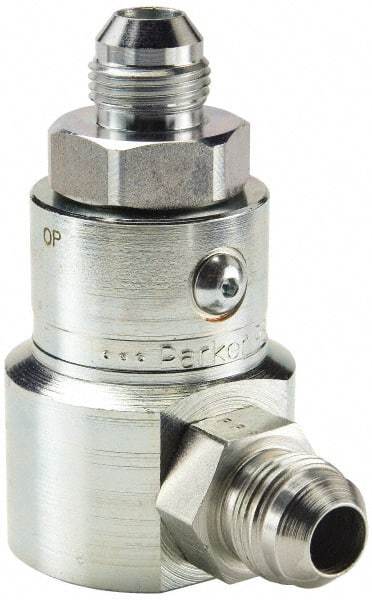 Parker - 1-5/16-12 SAE (JIC) 37° Flare Steel Hydraulic Hose Male JIC Swivel - 5,000 psi - Americas Industrial Supply