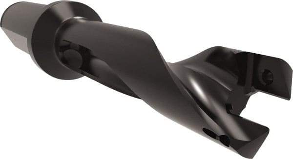 Allied Machine and Engineering - 22 to 23.81mm Diam, 3xD, 2-53/64" Max Depth, 1" Shank Diam, 6-27/64" OAL, Replaceable Tip Drill - Series 22 - Americas Industrial Supply