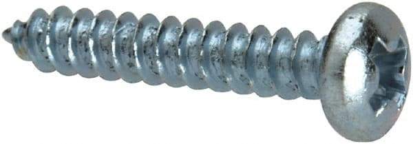 Value Collection - #2 Pan Head Phillips Sheet Metal Screw - Steel, 1/2" Length Under Head, AISI 1016, ASME B18.6.3, ASME B18.6.4 & SAE J933, Grade 1016-1024 - Americas Industrial Supply