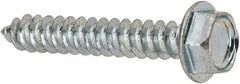 Value Collection - #8 Hex Washer Head Sheet Metal Screw - Steel, 1" Length Under Head, AISI 1016, ASME B18.6.3, ASME B18.6.4 & SAE J933, Grade 1016-1024 - Americas Industrial Supply