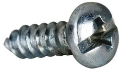 Value Collection - #4 Pan Head Torx Sheet Metal Screw - Steel, 3/8" Length Under Head, AISI 1016, ASME B18.6.3, ASME B18.6.4 & SAE J933, Grade 1016-1024, T10 Drive - Americas Industrial Supply