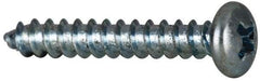 Value Collection - #6 Pan Head Phillips Sheet Metal Screw - Steel, 7/8" Length Under Head, AISI 1016, ASME B18.6.3, ASME B18.6.4 & SAE J933, Grade 1016-1024 - Americas Industrial Supply
