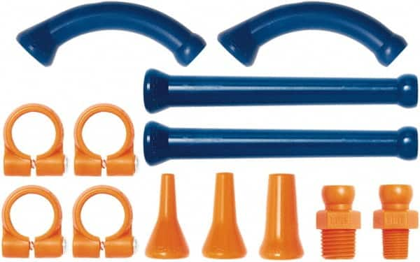 Loc-Line - 1/4" Hose Inside Diam, Coolant Hose Extension Element Kit - For Use with Loc-Line Modular Hose System - Americas Industrial Supply