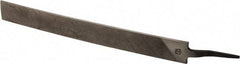 PFERD - 14" Long, Bastard Cut, Flat American-Pattern File - Single/Curved Cut, 0.38" Overall Thickness, Flexible, Tang - Americas Industrial Supply