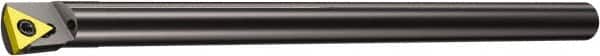 Sandvik Coromant - 16mm Min Bore Diam, 180mm OAL, 12mm Shank Diam, E..STFCR/L-R Indexable Boring Bar - Screw-On Holding Method - Americas Industrial Supply