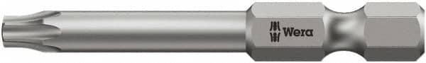 Wera - 10IP Torx Plus Bit - 1/4" Hex Drive, 50" OAL - Americas Industrial Supply