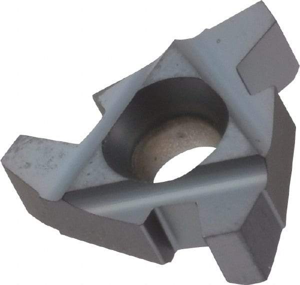 Iscar - 22ER External Right Hand 4 Acme Laydown Threading Insert - Grade IC908, TiAlN Coated Carbide, 12.7mm Inscribed Circle - Americas Industrial Supply