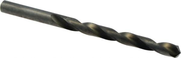 Precision Twist Drill - Letter I 118° High Speed Steel Jobber Drill - Oxide Finish, Right Hand Cut, Spiral Flute, Straight Shank, 4-1/8" OAL, Split Point - Americas Industrial Supply