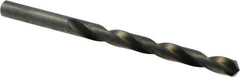 Precision Twist Drill - Letter I 118° High Speed Steel Jobber Drill - Oxide Finish, Right Hand Cut, Spiral Flute, Straight Shank, 4-1/8" OAL, Split Point - Americas Industrial Supply