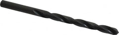 Precision Twist Drill - Letter D 135° High Speed Steel Jobber Drill - Oxide Finish, Right Hand Cut, Spiral Flute, Straight Shank, 4" OAL, Split Point - Americas Industrial Supply