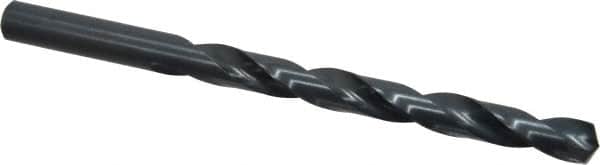 Precision Twist Drill - Letter O 135° High Speed Steel Jobber Drill - Oxide Finish, Right Hand Cut, Spiral Flute, Straight Shank, 4-1/2" OAL, Split Point - Americas Industrial Supply