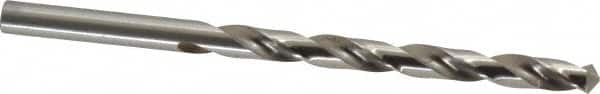 Precision Twist Drill - Letter B 118° High Speed Steel Jobber Drill - Bright Finish, Right Hand Cut, Spiral Flute, Straight Shank, 4" OAL, Standard Point - Americas Industrial Supply