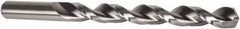 Precision Twist Drill - Letter X 135° High Speed Steel Jobber Drill - Bright Finish, Right Hand Cut, Parabolic Flute, Straight Shank, 5-1/8" OAL, Split Point - Americas Industrial Supply