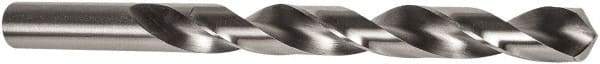 Precision Twist Drill - 0.0067" 118° High Speed Steel Jobber Drill - Bright Finish, Right Hand Cut, Spiral Flute, Straight Shank, 19mm OAL, Standard Point - Americas Industrial Supply