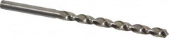 Precision Twist Drill - #4 118° High Speed Steel Jobber Drill - Bright Finish, Right Hand Cut, Spiral Flute, Straight Shank, 3-3/4" OAL, Standard Point - Americas Industrial Supply