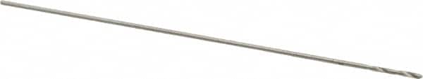 Precision Twist Drill - #88 118° High Speed Steel Jobber Drill - Bright Finish, Right Hand Cut, Spiral Flute, Straight Shank, 3/4" OAL, Standard Point - Americas Industrial Supply