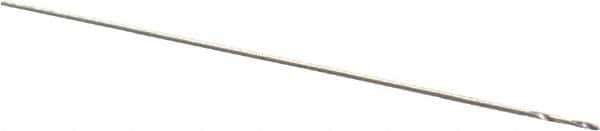 Precision Twist Drill - #89 118° High Speed Steel Jobber Drill - Bright Finish, Right Hand Cut, Spiral Flute, Straight Shank, 3/4" OAL, Standard Point - Americas Industrial Supply