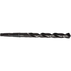 Precision Twist Drill - 1-1/8", 4MT 118° Point High Speed Steel Taper Shank Drill Bit - Americas Industrial Supply