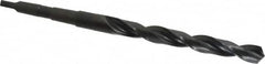 Precision Twist Drill - 9/16", 1MT 118° Point High Speed Steel Taper Shank Drill Bit - Oxide Finish, 4-7/8" Flute Length, 8-1/4" OAL, Spiral Flute, Series S209 - Americas Industrial Supply