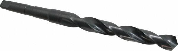 Precision Twist Drill - 53/64", 2MT 118° Point High Speed Steel Taper Shank Drill Bit - Americas Industrial Supply