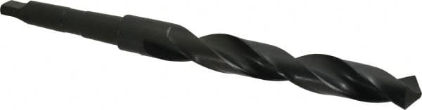 Precision Twist Drill - 29/32", 2MT 118° Point High Speed Steel Taper Shank Drill Bit - Oxide Finish, 6-1/8" Flute Length, 10" OAL, Spiral Flute, Series S209 - Americas Industrial Supply