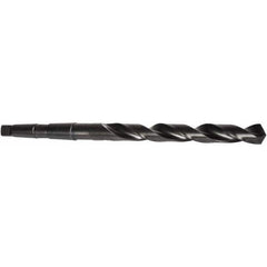 Precision Twist Drill - 21.5mm, 2MT 118° Point High Speed Steel Taper Shank Drill Bit - Americas Industrial Supply