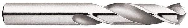 Precision Twist Drill - 61/64" 118° Spiral Flute High Speed Steel Screw Machine Drill Bit - Oxide Finish, Right Hand Cut, 3-7/8" Flute Length, 5-7/8" OAL, Standard Point, Straight Shank - Americas Industrial Supply