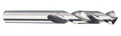 Cleveland - 31/32" 118° Spiral Flute High Speed Steel Screw Machine Drill Bit - Bright Finish, Right Hand Cut, 3-7/8" Flute Length, 5-7/8" OAL, Standard Point, Straight Shank - Americas Industrial Supply